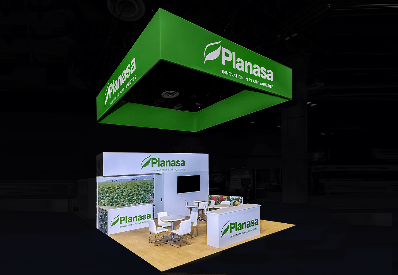 PLANASA Custom Trade Show Booth