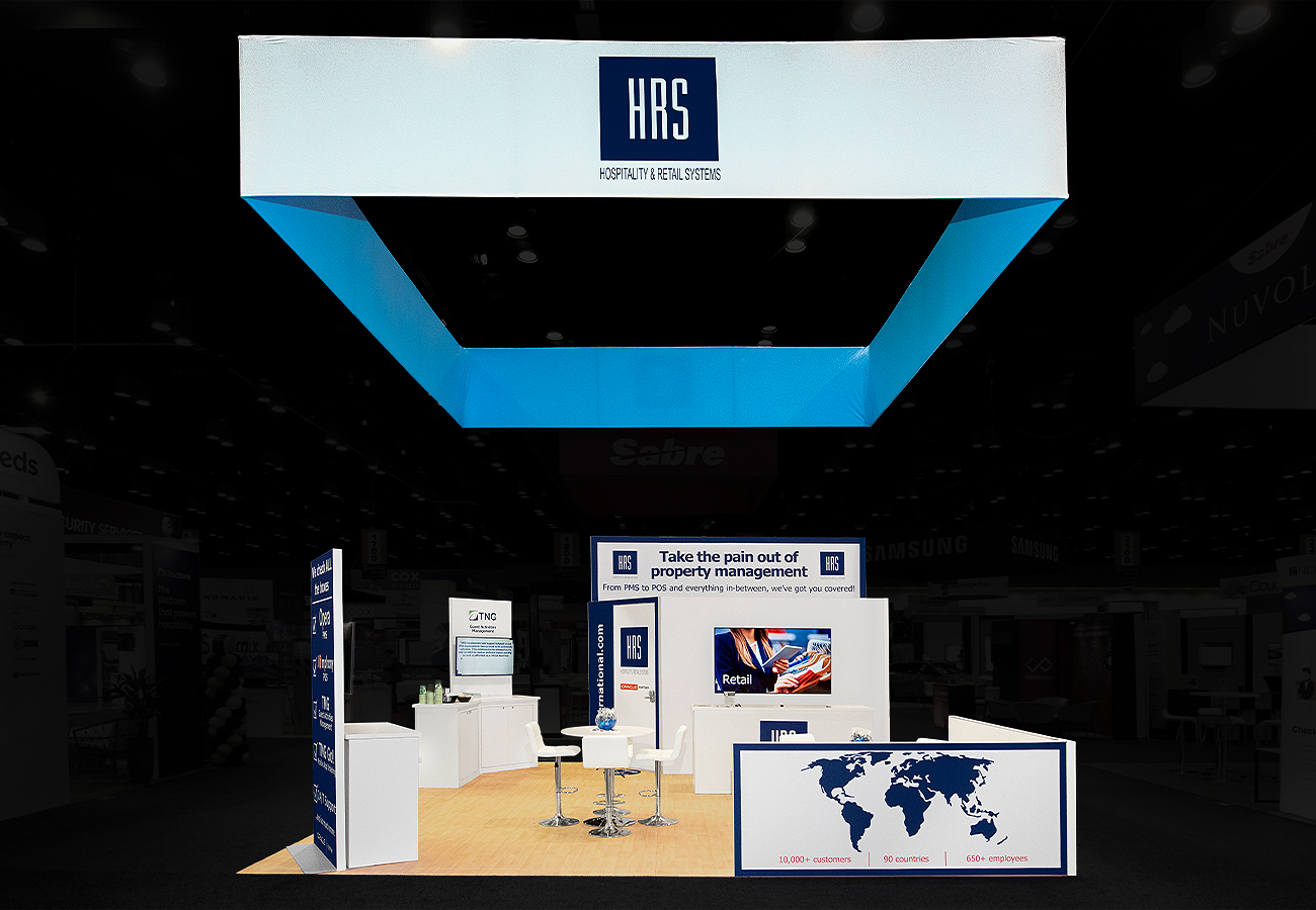 HRS Trade Show Booth / Exhibit Design Concept