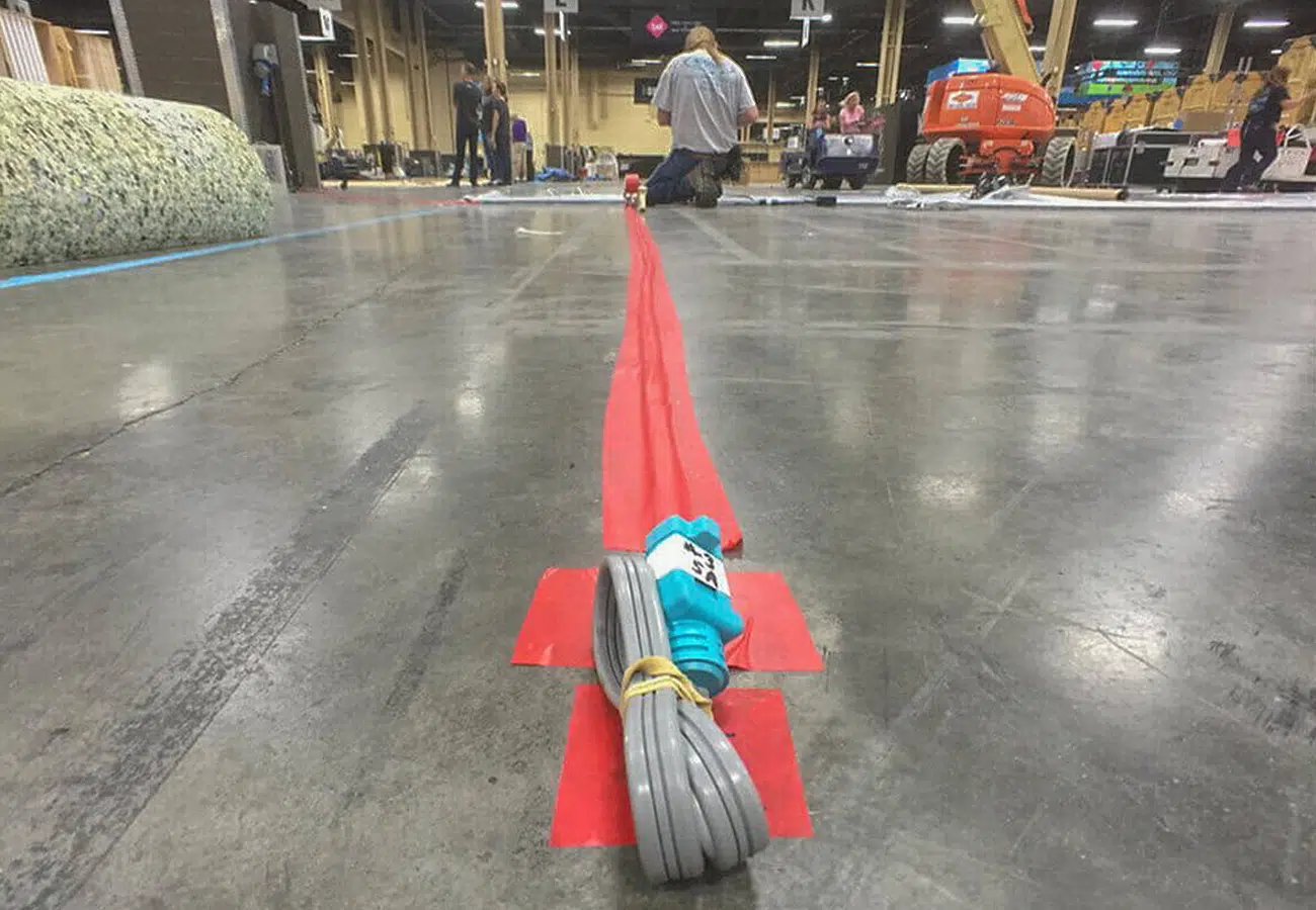 Electrical & Flooring - Wires & Tape - trade Show booth displays Services