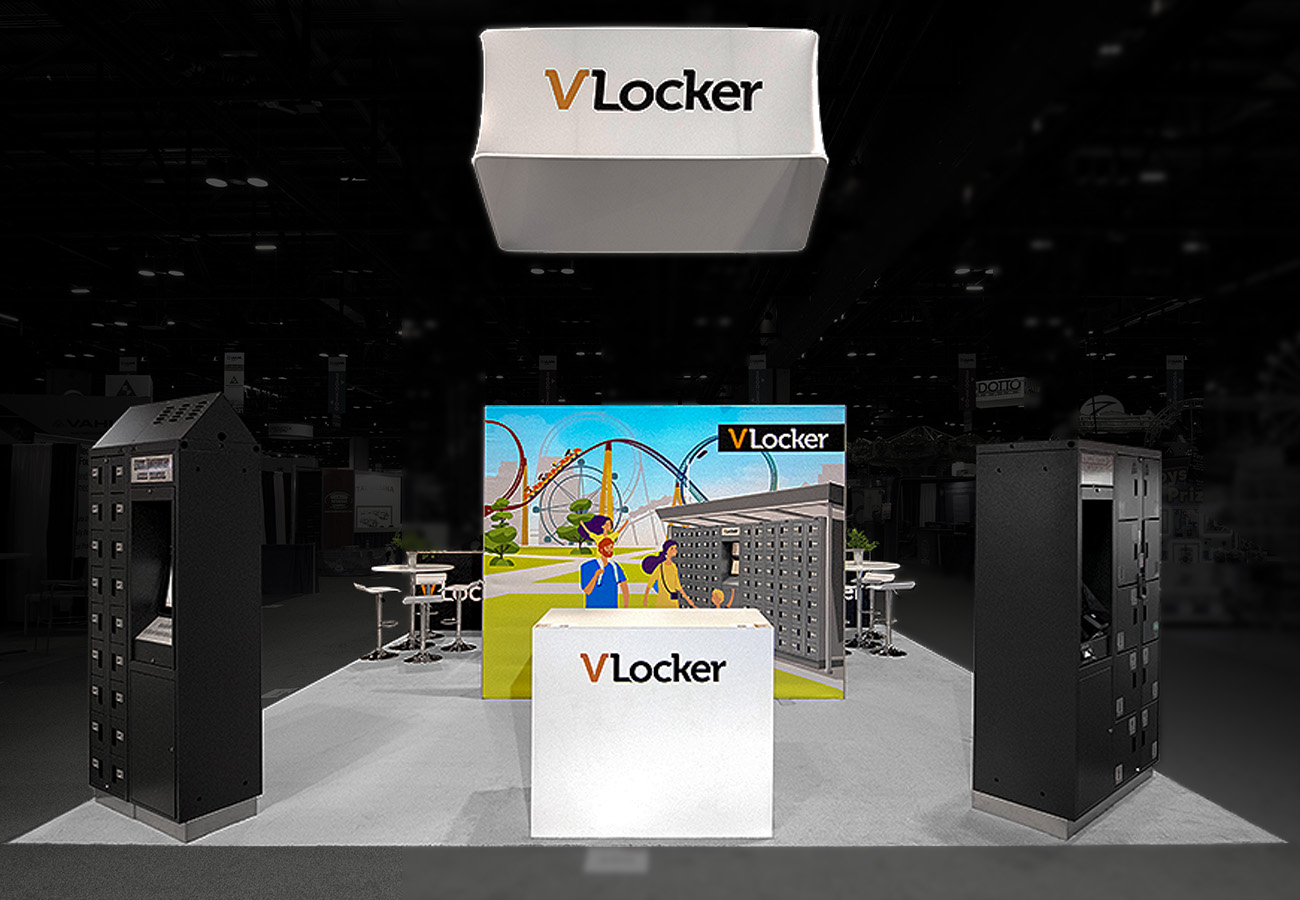 VLocker Award-Winning Custom Trade Show Booth