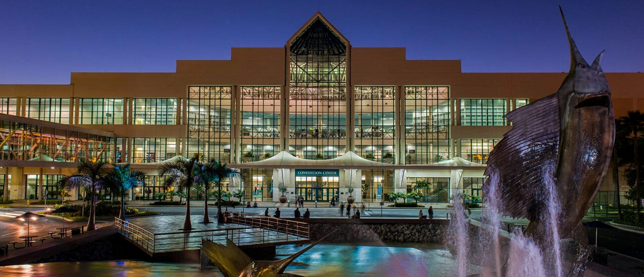 Broward County Convention Center in Ft. Lauderdale