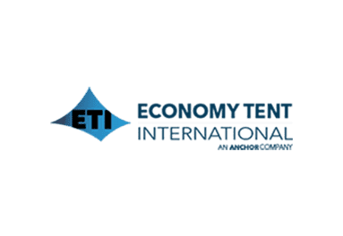 economy tent - client logo