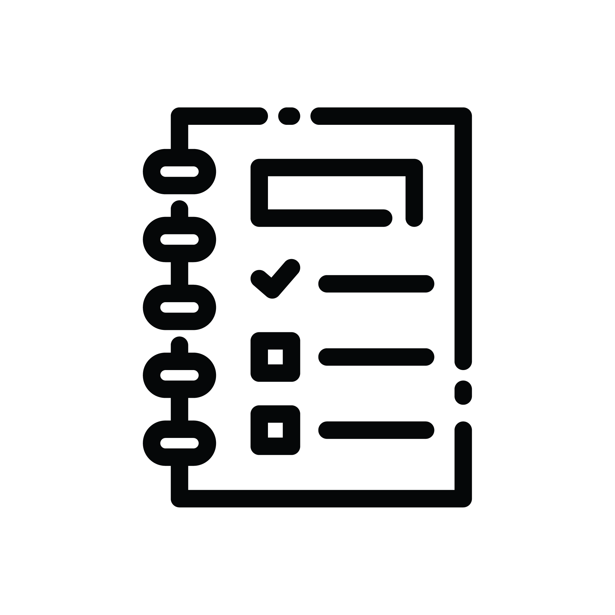 Checklist - Our Process Icon