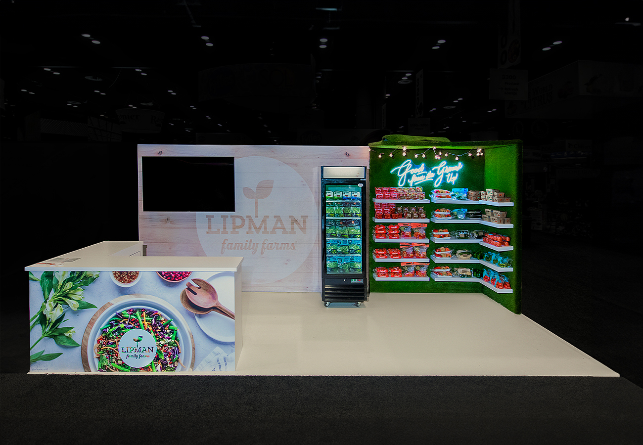 LIPMAN Custom Trade Show Booth