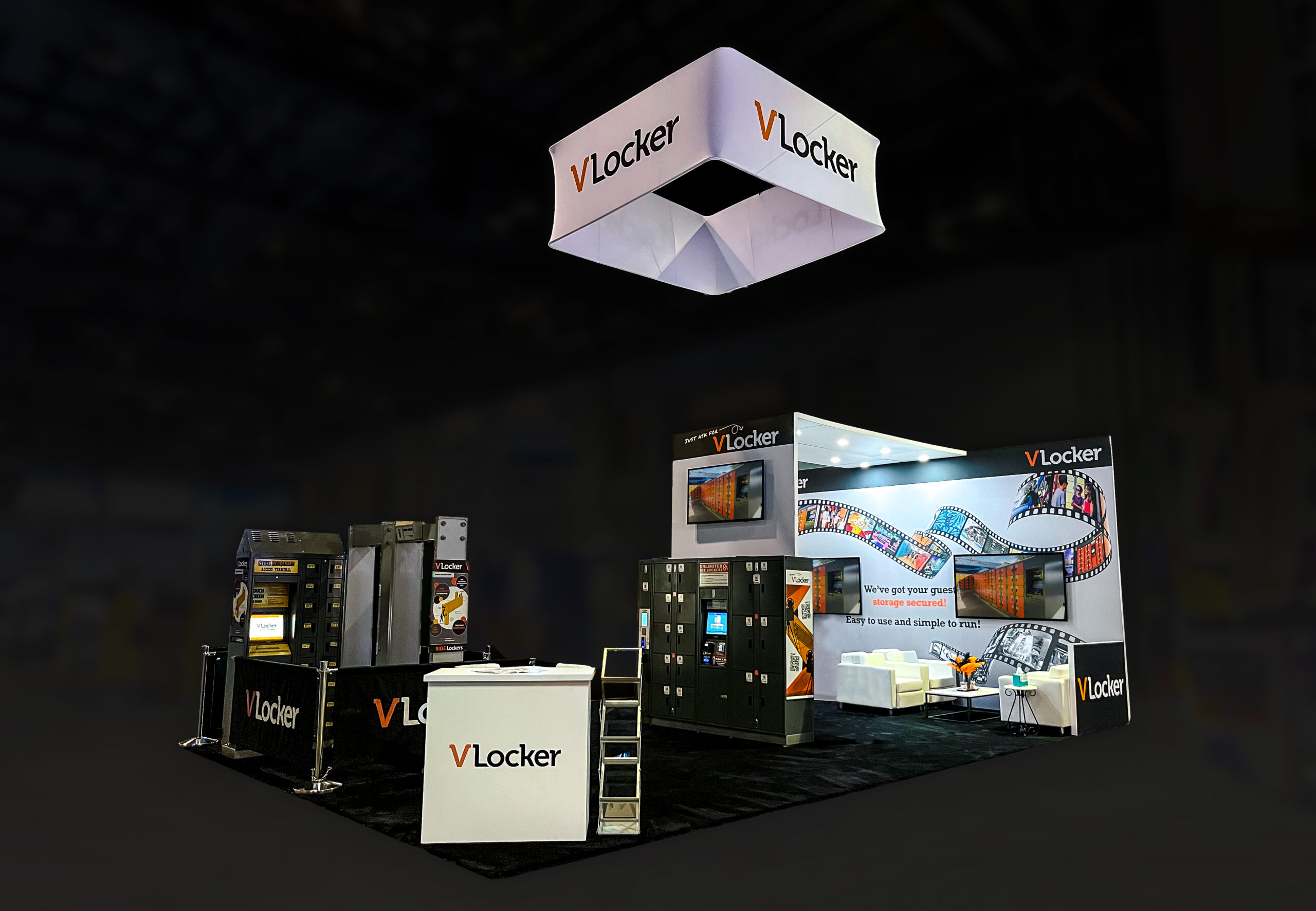 VLOCKER Custom Trade Show Booth