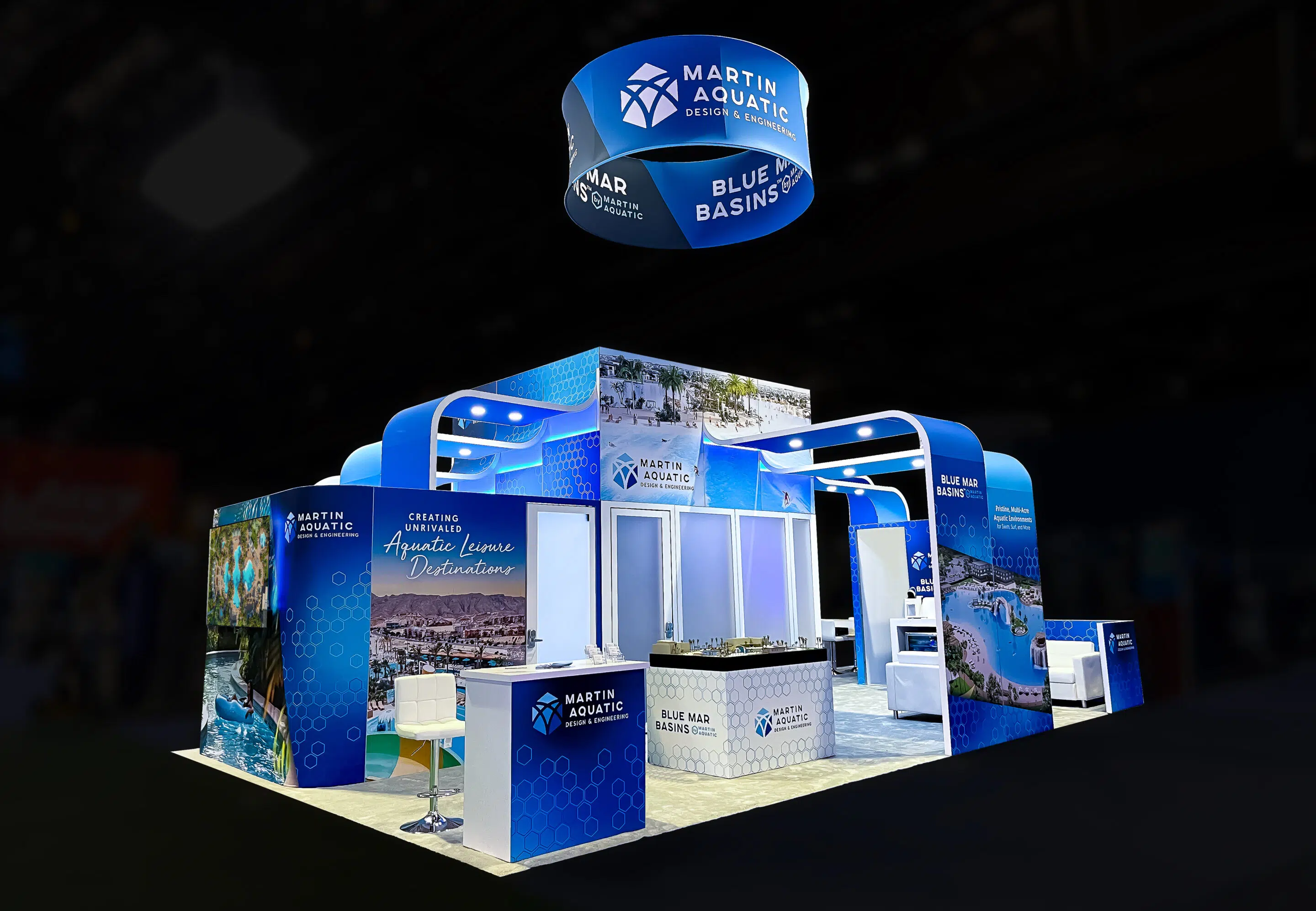 Martin Aquatic Design & Engineering - Custom Trade Show Booth
