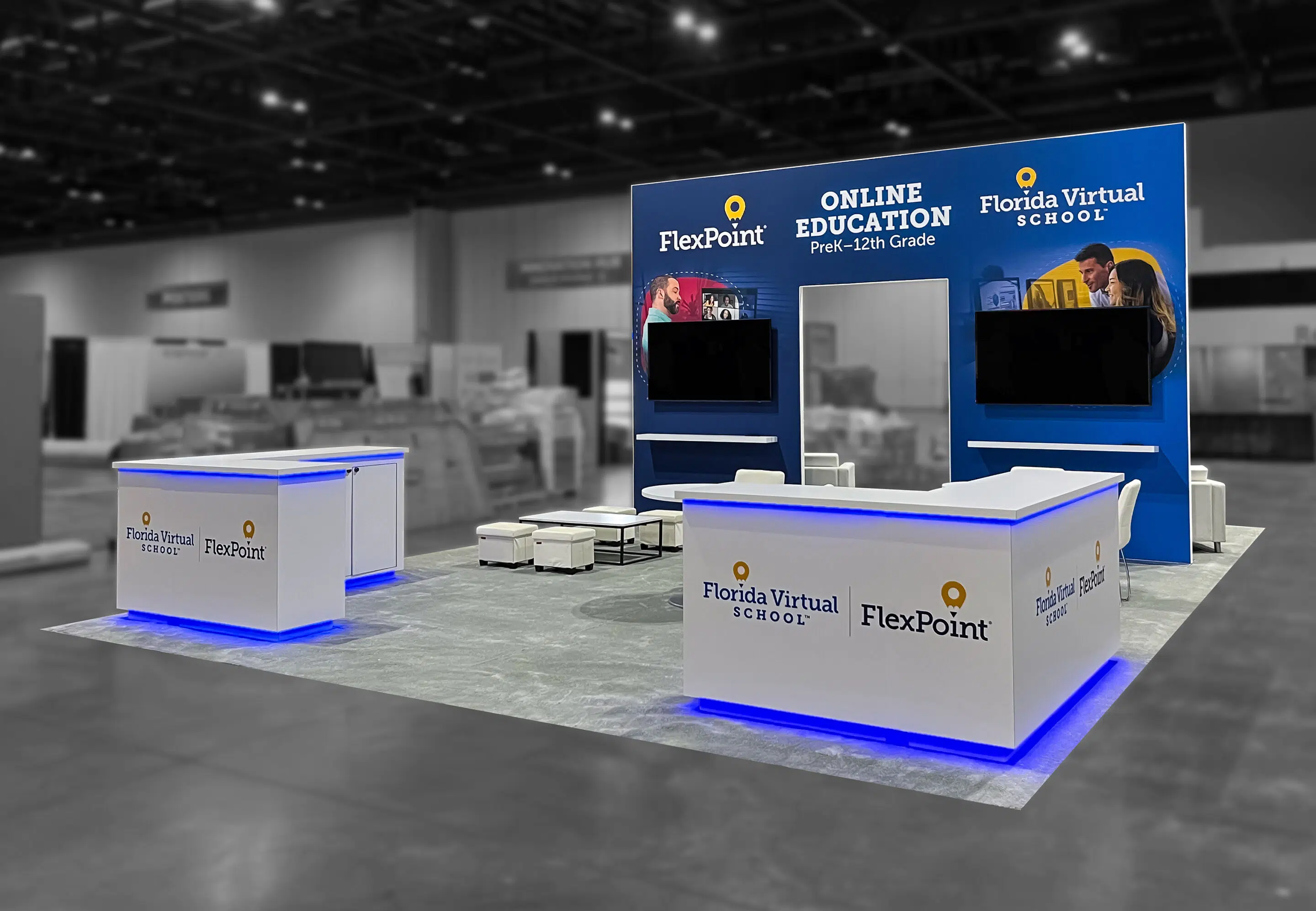 FlexPoint Custom Trade Show Booth 2025