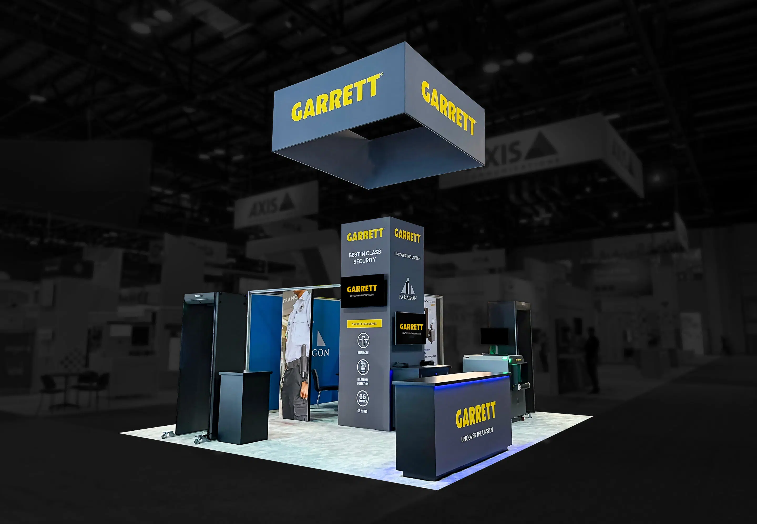 Garrett Metal Detectors Custom Trade Show Booth 2024