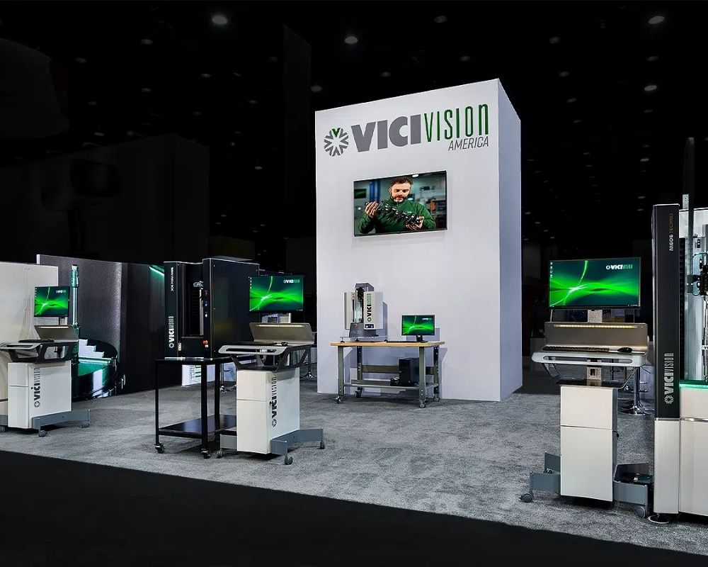 VICI Vision America Custom Trade Show Booth Design and Exhibit Display | Local Exhibits