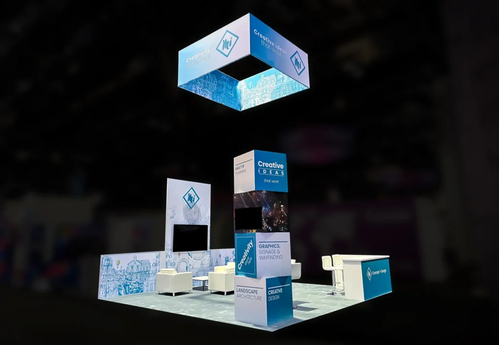 20x20 Booth Exhibit Ideas | Local Exhibits
